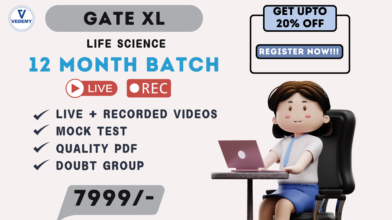 GATE XL (12-Months Live + Recorded Batch)