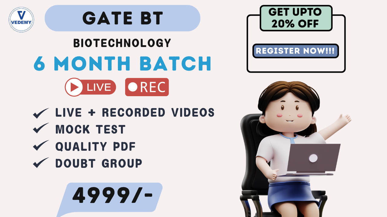 GATE BT (6 Months Live + Recorded Batch)