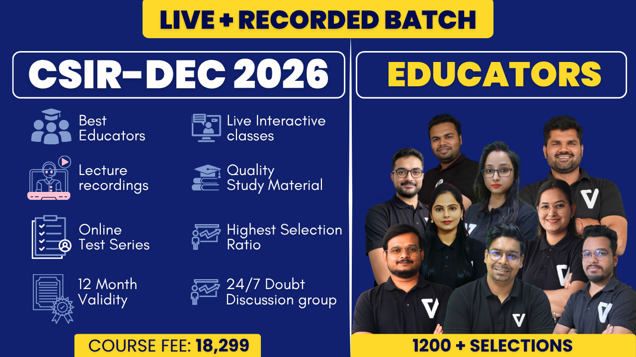 CSIR-UGC-NET June 2026 - Dec 2026 (12-Month Online Program)