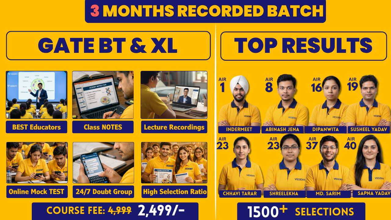 GATE BT & XL (3 Months Recorded Batch)